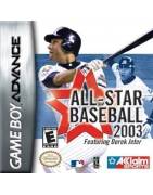 All Star Baseball 2003 Gameboy Advance