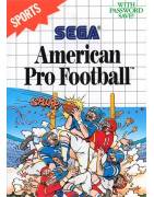 American Pro Football Master System