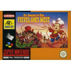 An American Tail Feivel Goes West SNES