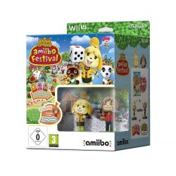 Animal Crossing: amiibo Festival With 2 Figures + 3 Cards Wii U