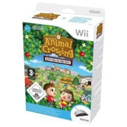Animal Crossing Let's Go to the City with Wii Speak Nintendo Wii