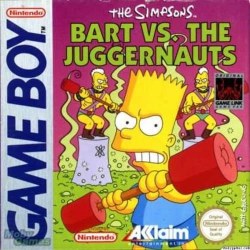 Bart Vs Juggernauts Gameboy