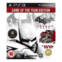 Batman Arkham City Game Of The Year Edition PS3
