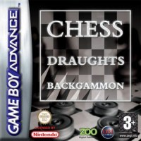 Board Game Classic Backgammon &amp; Chess &amp; Draughts Gameboy Advance