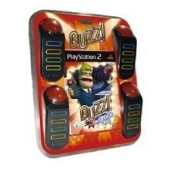Buzz! The Big Quiz with 4 Buzzers PS2