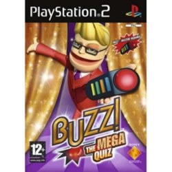 Buzz The Mega Quiz with 4 Buzzers PS2