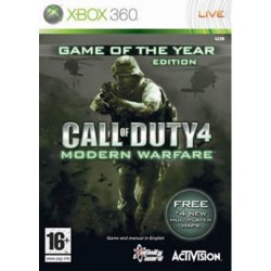 Call of Duty 4: Modern Warfare Game of the Year Edition XBox 360