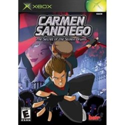 Carmen Sandiego Secret of the Stolen Drums Xbox Original