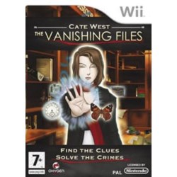 Cate West The Vanishing Files Nintendo Wii