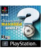 Championship Manager Quiz PS1