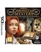 Chronicles of Mystery Curse of the Ancient Temple Nintendo DS