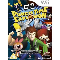 CN Cartoon Network Punch Time Explosion XL Nintendo Wii