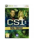 CSI Crime Scene Investigation Fatal Conspiracy XBox 360