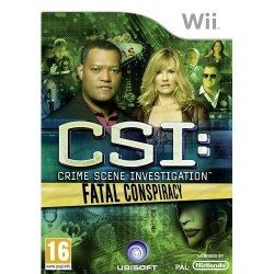 CSI Crime Scene Investigation Fatal Conspiracy Nintendo Wii