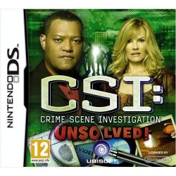CSI Crime Scene Investigation Unsolved Nintendo DS