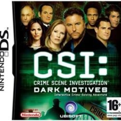 CSI Crime Scene Investigation Dark Motives Nintendo DS