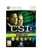 CSI Deadly Intent XBox 360