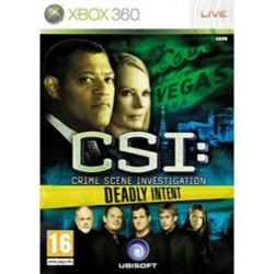 CSI Deadly Intent XBox 360