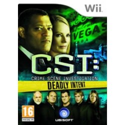 CSI Deadly Intent Nintendo Wii
