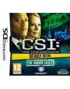 CSI Deadly Intent The Hidden Cases Nintendo DS