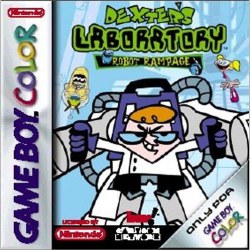 Dexter's Laboratory Robot Rampage Gameboy