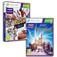 Disneyland Adventures and Kinect Rush XBox 360