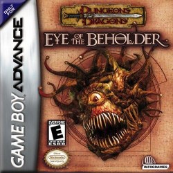Dungeons &amp; Dragons Eye of the Beholder Gameboy Advance
