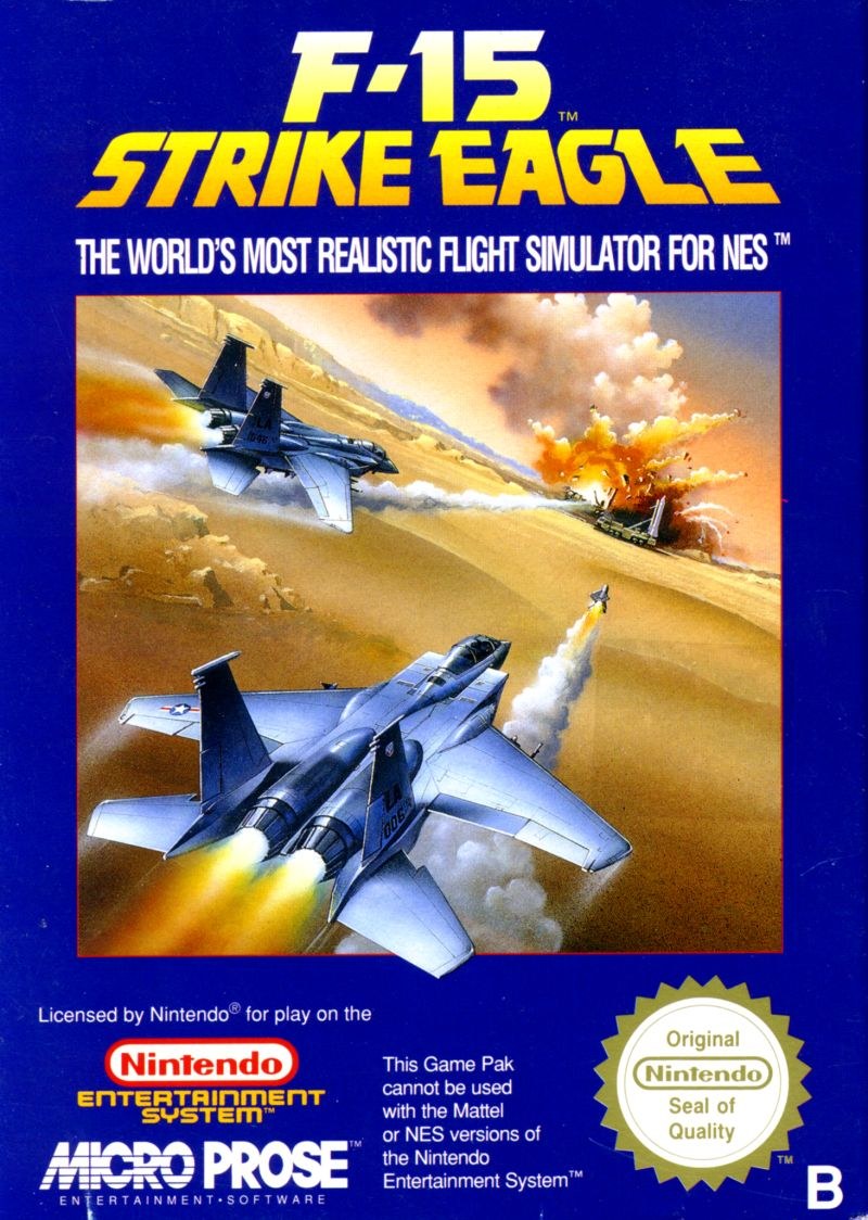 8486 - F-15 Strike Eagle [NES][MF] - Juegos [Descarga]