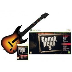 Guitar Hero 5 with Exclusive Guitar XBox 360