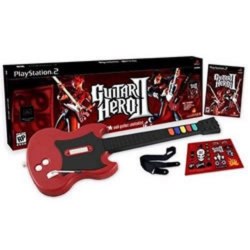 Guitar Hero II with Gibson SG Controller PS2