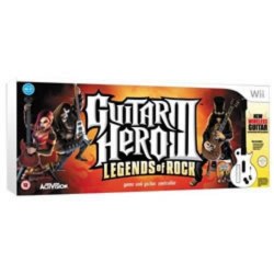 Guitar Hero III Legends of Rock with Guitar Nintendo Wii