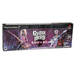 Guitar Hero Rocks the 80s with Guitar PS2