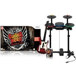 Guitar Hero: Warriors of Rock Complete Band Pack Nintendo Wii