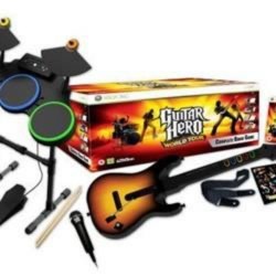 Guitar Hero: World Tour Complete Band Game - Drums + Guitar XBox 360