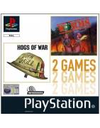 Hogs of War  & Worms Compilation PS1