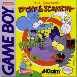 Itchy & Scratchy Miniature Golf Gameboy
