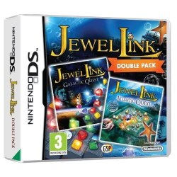 Jewel Link Double Pack Atlantic Quest &amp; Galactic Quest Nintendo DS