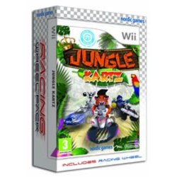 Jungle Kartz with Wheel Nintendo Wii