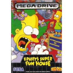 Krustys Fun House Megadrive