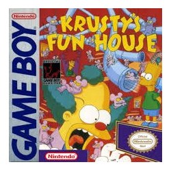 Krustys Super Funhouse Gameboy