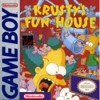 Krustys Super Funhouse Gameboy