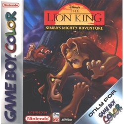 Lion King II Simba's Mighty Adventure (Game Boy Color) Gameboy