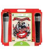 Lips Number One Hits with 2 Microphones XBox 360