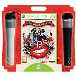 Lips Number One Hits with 2 Microphones XBox 360