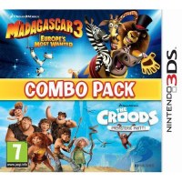 Madagascar 3 & The Croods Prehistoric Party Combo Pack 3DS