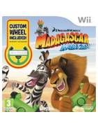 Madagascar: Kartz With Steering Wheel Nintendo Wii