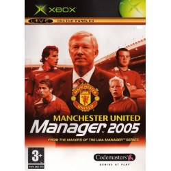 Manchester United Manager 2005 Xbox Original