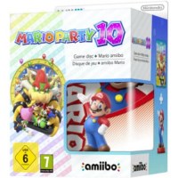 Mario Party 10 with Mario amiibo Wii U