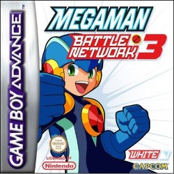 Megaman Battle Network 3 White Gameboy Advance