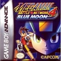 Megaman Battle Network 4 Blue Moon Gameboy Advance